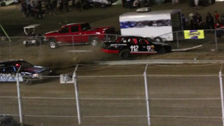 Police Officer In Race Car Crashes Into Five Spectators At State Fair